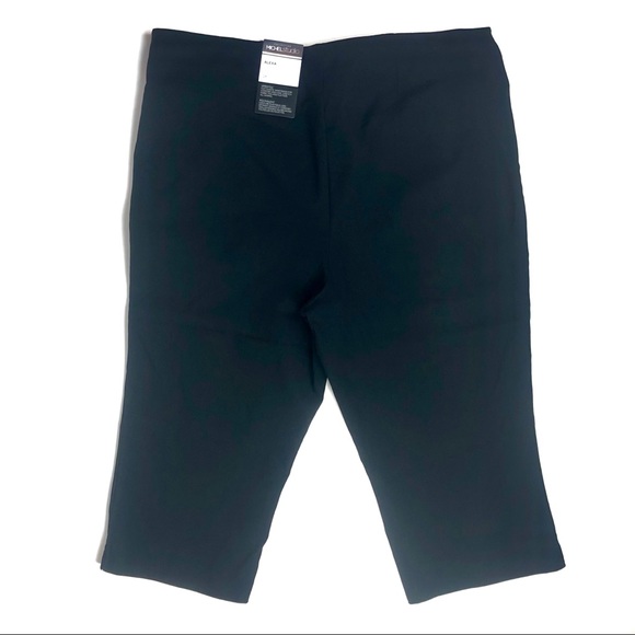 Michel Studio Women's Black Capri Pants NWT 1085 - Picture 3 of 6